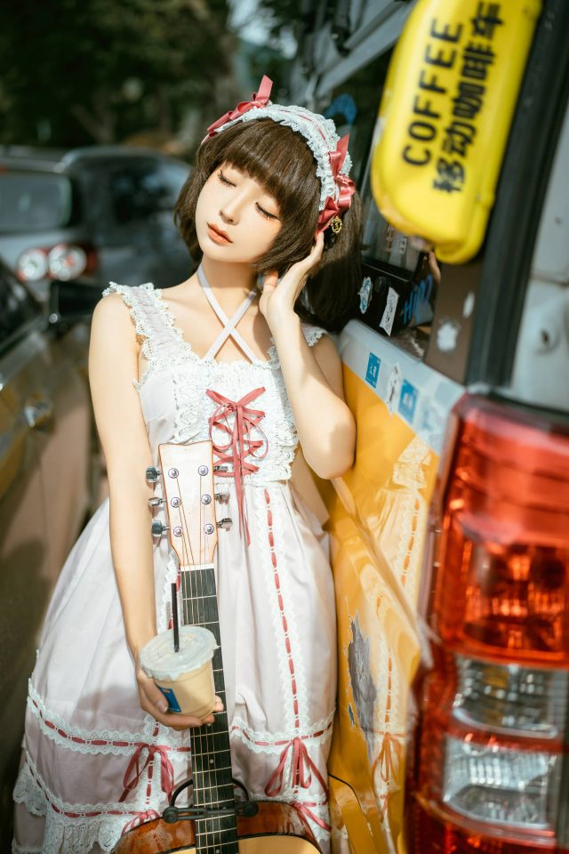 coser蠢沫沫的移动咖啡车：在大理洱海享受美味与美景(蠢沫沫-的微博)插图3