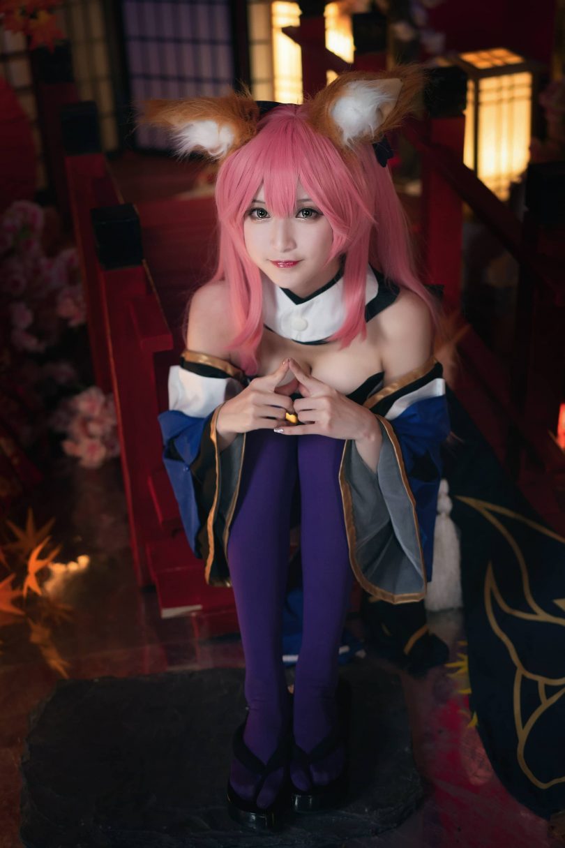 铁板烧鬼舞w cos玉藻前 | 铁板烧鬼舞w_FGO·玉藻前本子(4套) cos [92P-1.37GB](铁板烧鬼舞37套)插图