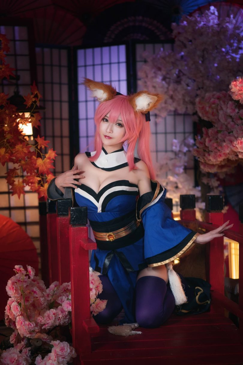 铁板烧鬼舞w cos玉藻前 | 铁板烧鬼舞w_FGO·玉藻前本子(4套) cos [92P-1.37GB]