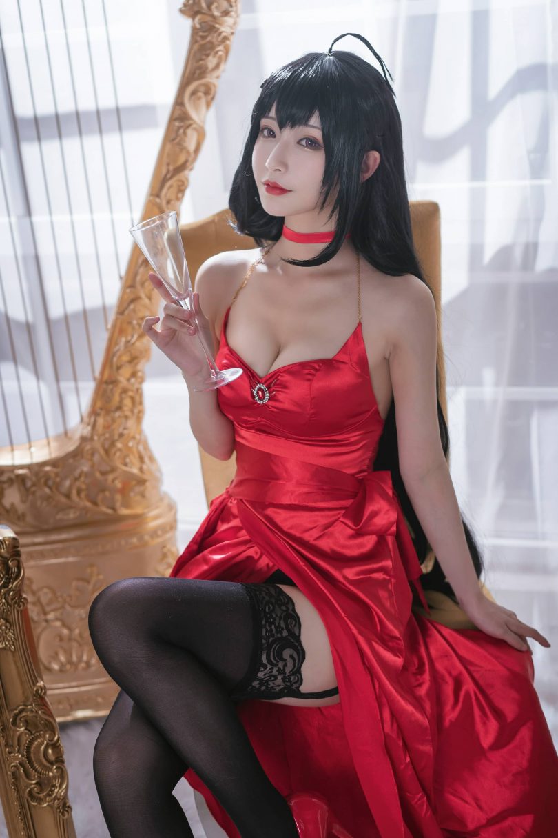 铁板烧鬼舞w cos大凤 | 铁板烧鬼舞w_碧蓝航线·大凤毒苹果cos [26P-346MB]