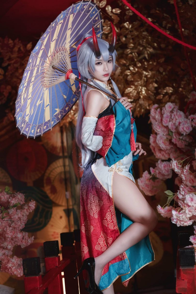 铁板烧鬼舞w cos巴御前 | 铁板烧鬼舞w_Fate/Grand Order·巴御前cos [18P-293MB]