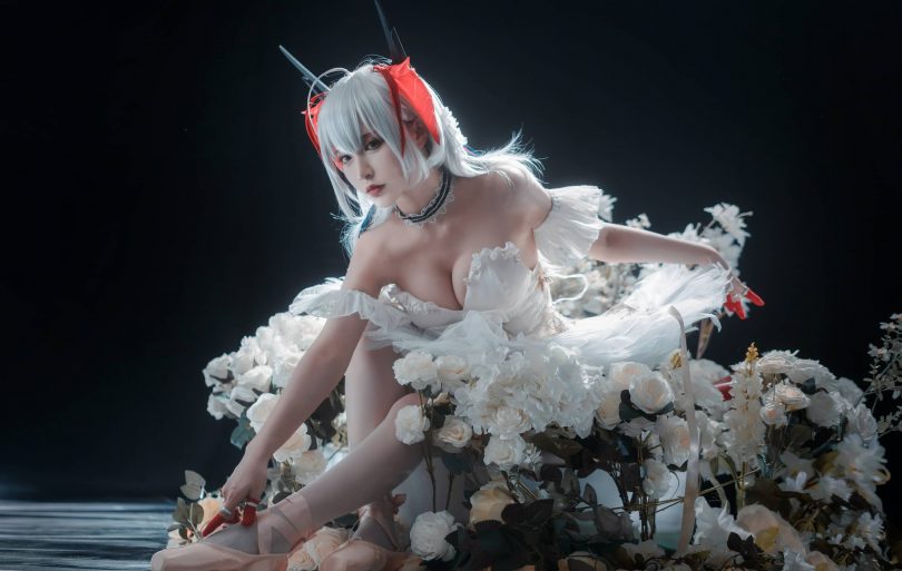 铁板烧鬼舞w cos W | 铁板烧鬼舞w_明日方舟·W 芭蕾cos作品 [18P-153MB]