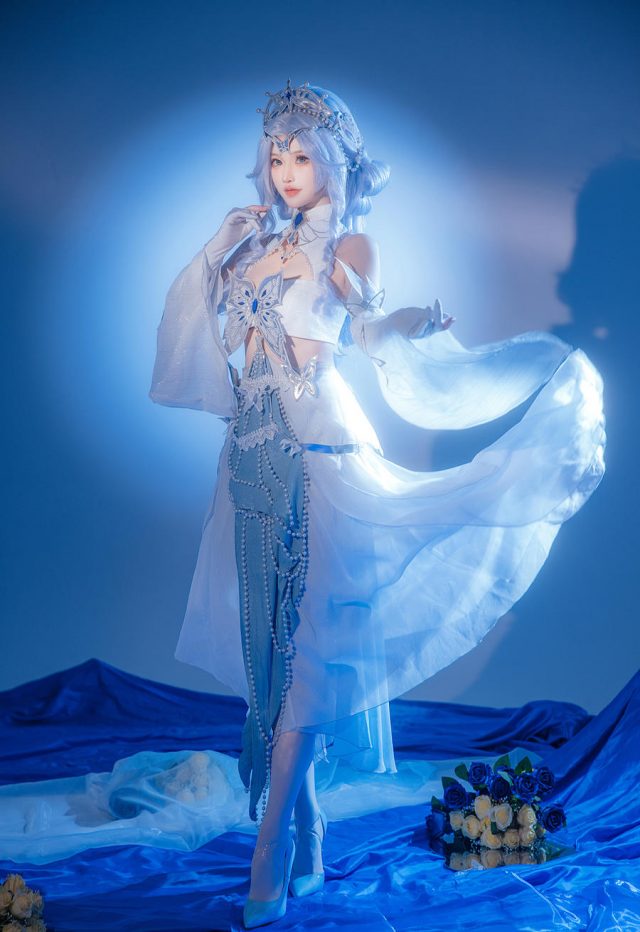 露儿大魔王COS作品：美腿女神的魔幻COSPLAY！插图1