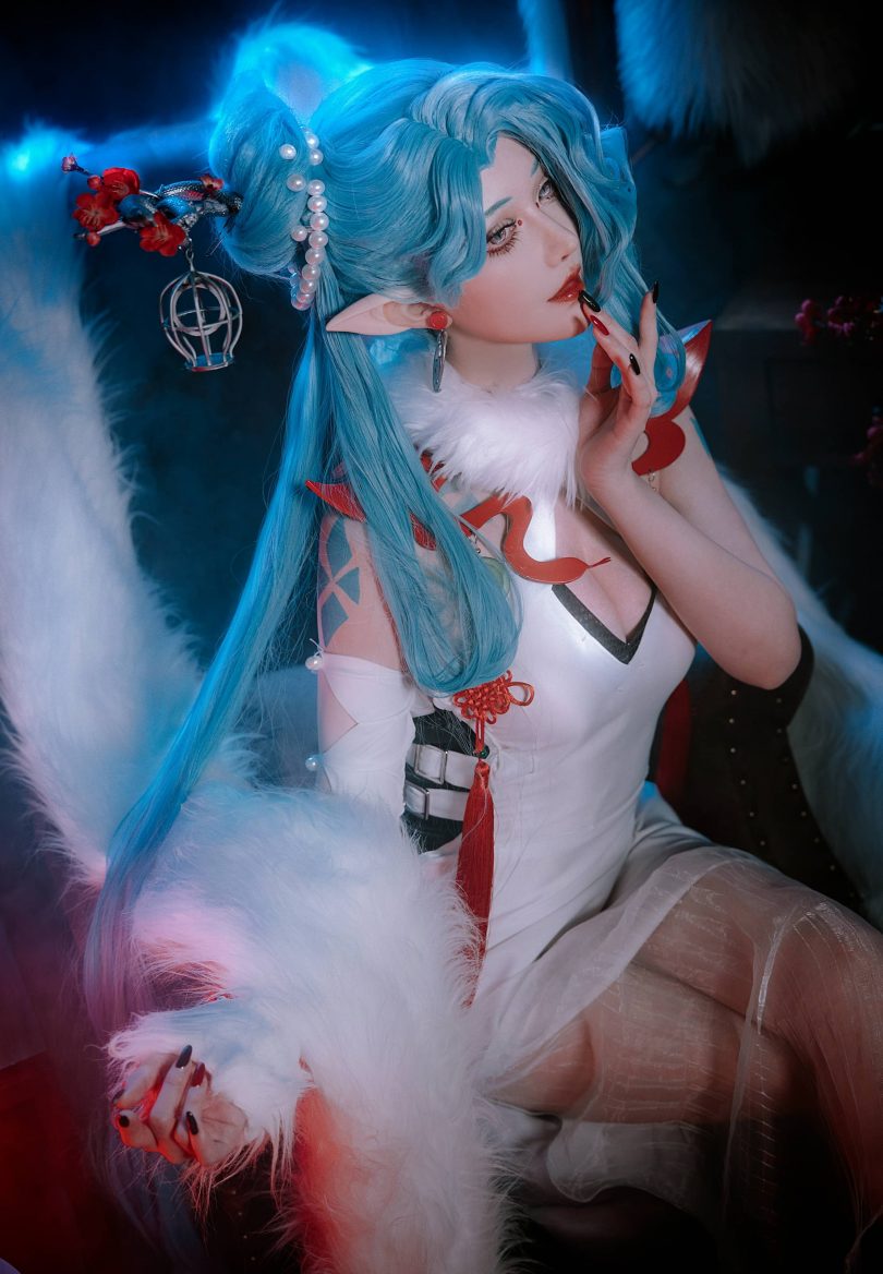 露兒大魔王cos娜恰 | 露兒大魔王_无期迷途·娜恰cos作品 [15P-299MB]