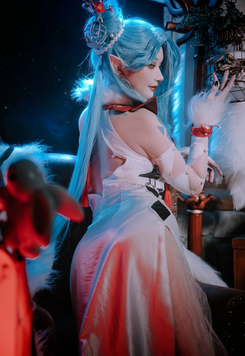 露兒大魔王cos娜恰 | 露兒大魔王_无期迷途·娜恰cos作品 [15P-299MB]