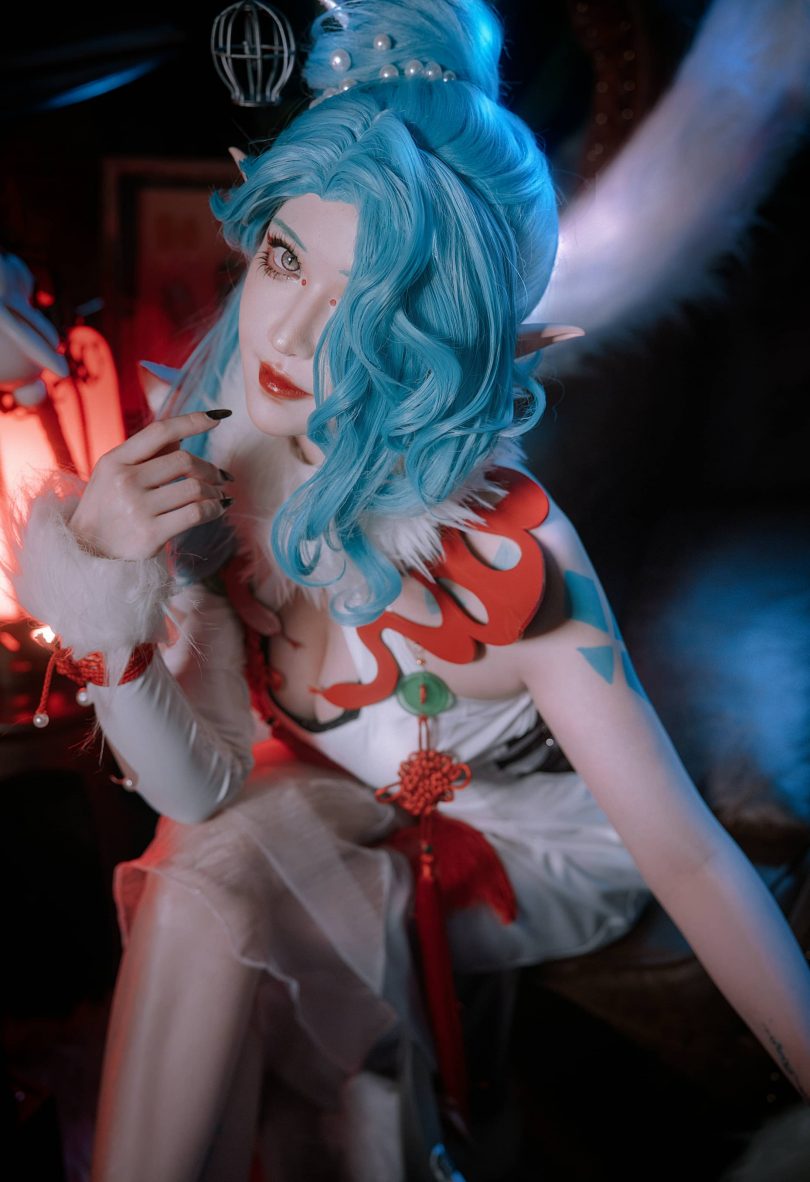 露兒大魔王cos娜恰 | 露兒大魔王_无期迷途·娜恰cos作品 [15P-299MB]