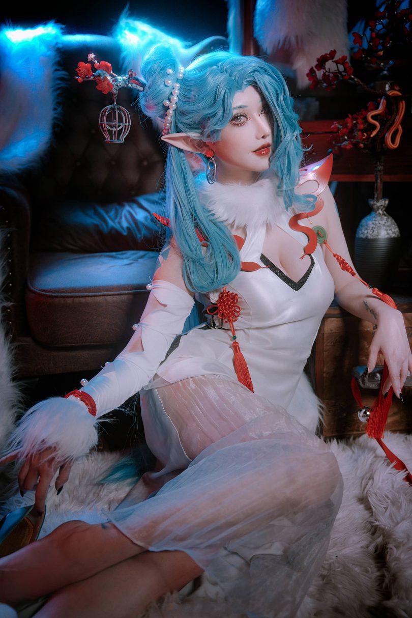 露兒大魔王cos娜恰 | 露兒大魔王_无期迷途·娜恰cos作品 [15P-299MB]