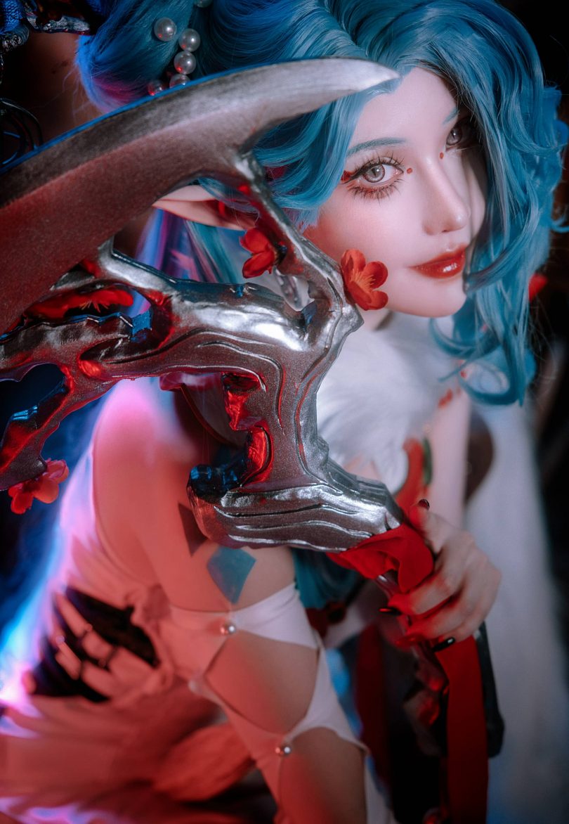 露兒大魔王cos娜恰 | 露兒大魔王_无期迷途·娜恰cos作品 [15P-299MB]