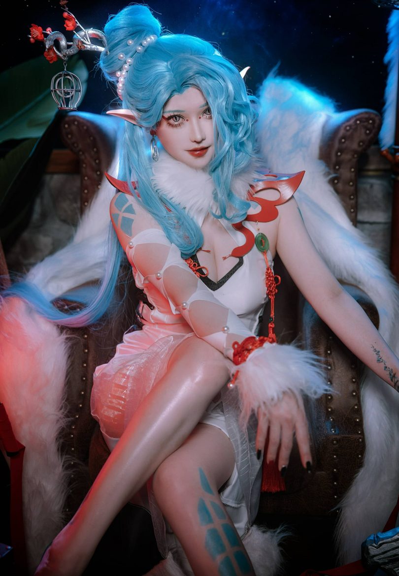 露兒大魔王cos娜恰 | 露兒大魔王_无期迷途·娜恰cos作品 [15P-299MB]插图