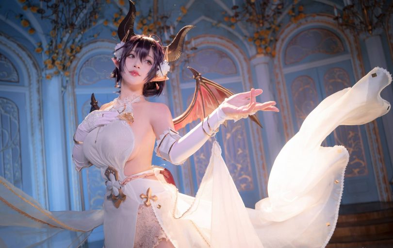 黑龙贯通cos古蕾娅 | 黑龙贯通_碧蓝幻想·古蕾娅cos作品 [12P-90MB]