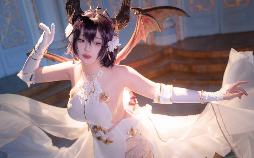 黑龙贯通cos古蕾娅 | 黑龙贯通_碧蓝幻想·古蕾娅cos作品 [12P-90MB]