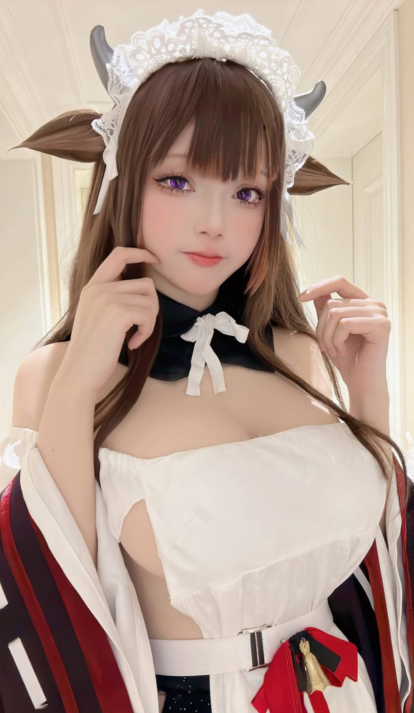 黑龙贯通cos女仆 | 黑龙贯通_可爱的女仆·牛牛cos作品 [10P-25MB]