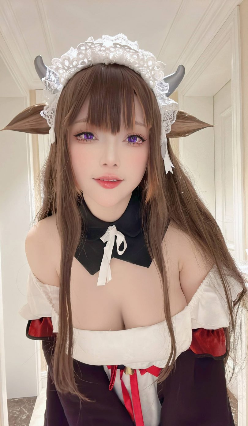 黑龙贯通cos女仆 | 黑龙贯通_可爱的女仆·牛牛cos作品 [10P-25MB]