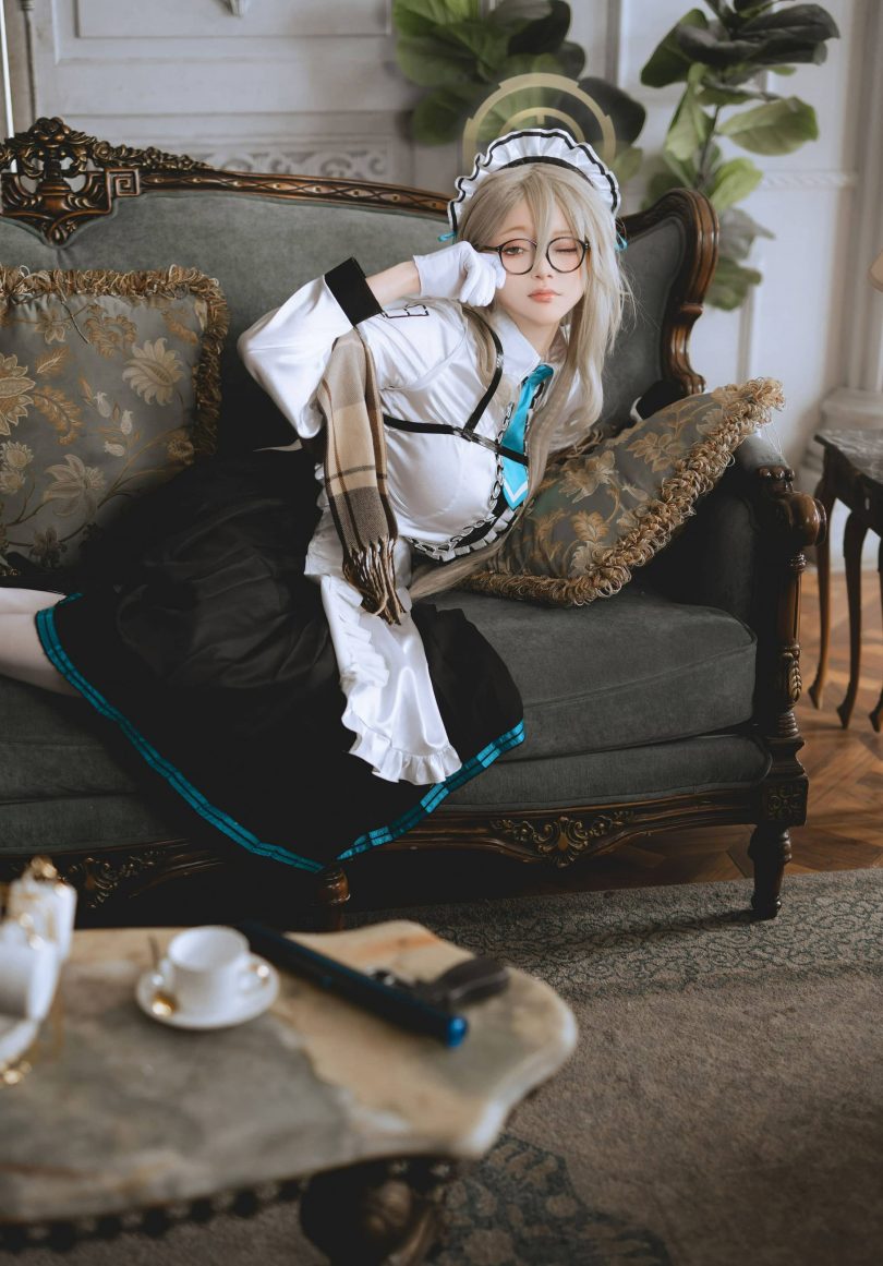 黑龙贯通cos室笠茜 | 黑龙贯通_碧蓝档案·室笠茜cos作品 [18P-95MB]