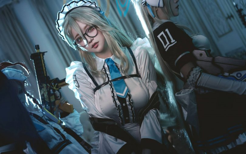 黑龙贯通cos室笠茜 | 黑龙贯通_碧蓝档案·室笠茜cos作品 [18P-95MB]