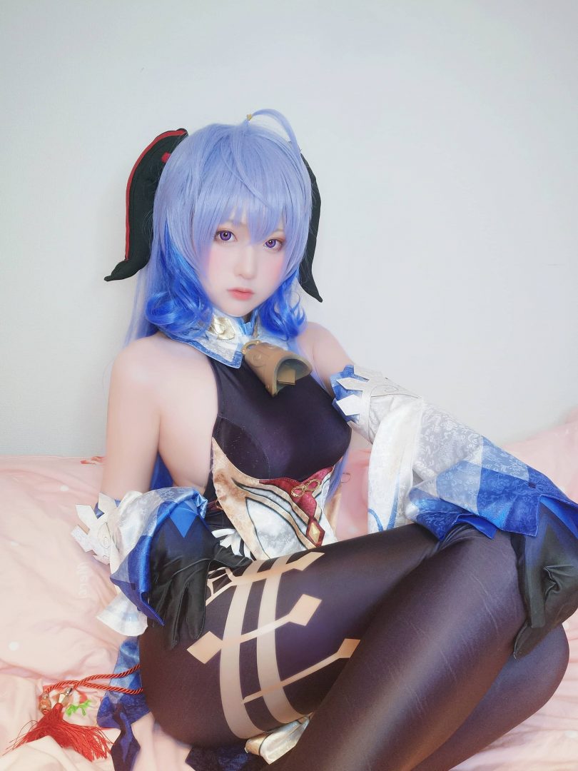 Yuki亭cos甘雨コスプレ | Yuki亭_原神·甘雨cos作品 [12P-31MB]