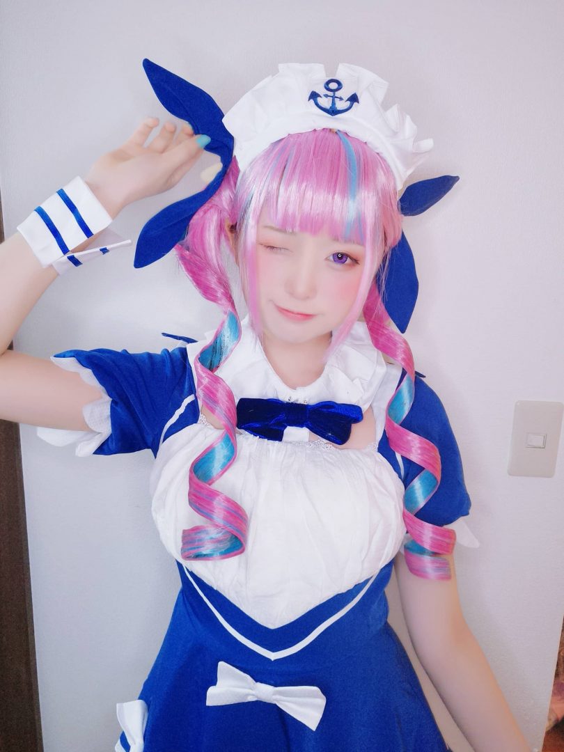 Yuki亭cos凑阿库娅 | Yuki亭_Hololive·凑阿库娅cos作品 [14P-21MB]