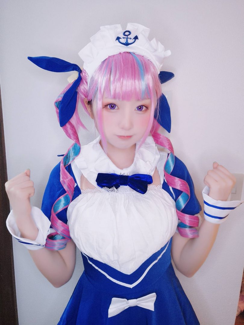 Yuki亭cos凑阿库娅 | Yuki亭_Hololive·凑阿库娅cos作品 [14P-21MB]