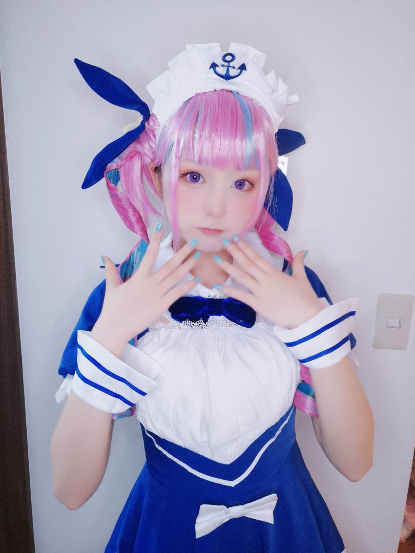 Yuki亭cos凑阿库娅 | Yuki亭_Hololive·凑阿库娅cos作品 [14P-21MB]