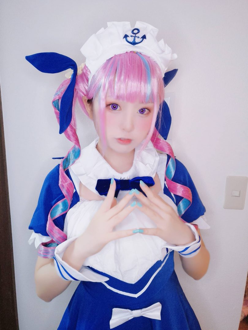 Yuki亭cos凑阿库娅 | Yuki亭_Hololive·凑阿库娅cos作品 [14P-21MB]