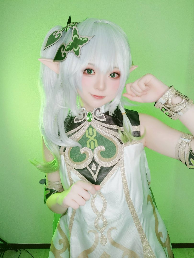 Yuki亭cos纳西妲 | Yuki亭_原神·纳西妲 自撮cos作品 [37P-115MB]