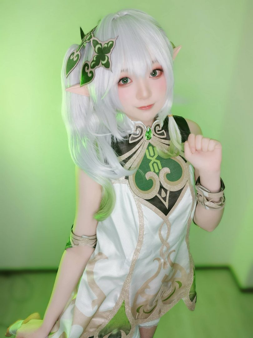 Yuki亭cos纳西妲 | Yuki亭_原神·纳西妲 自撮cos作品 [37P-115MB]