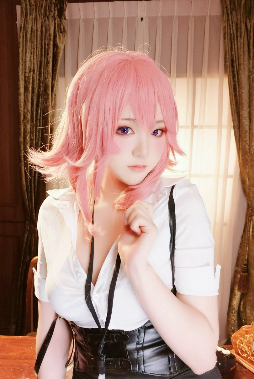 Yuki亭cos八重神子 | Yuki亭_OL制服·八重神子cos作品 [13P-53MB]