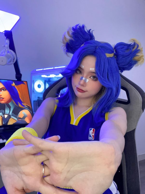 辣妹coser Mao在《无畏契约》化身女版盖可，让游戏玩家“堕落”(辣妹什么)插图3