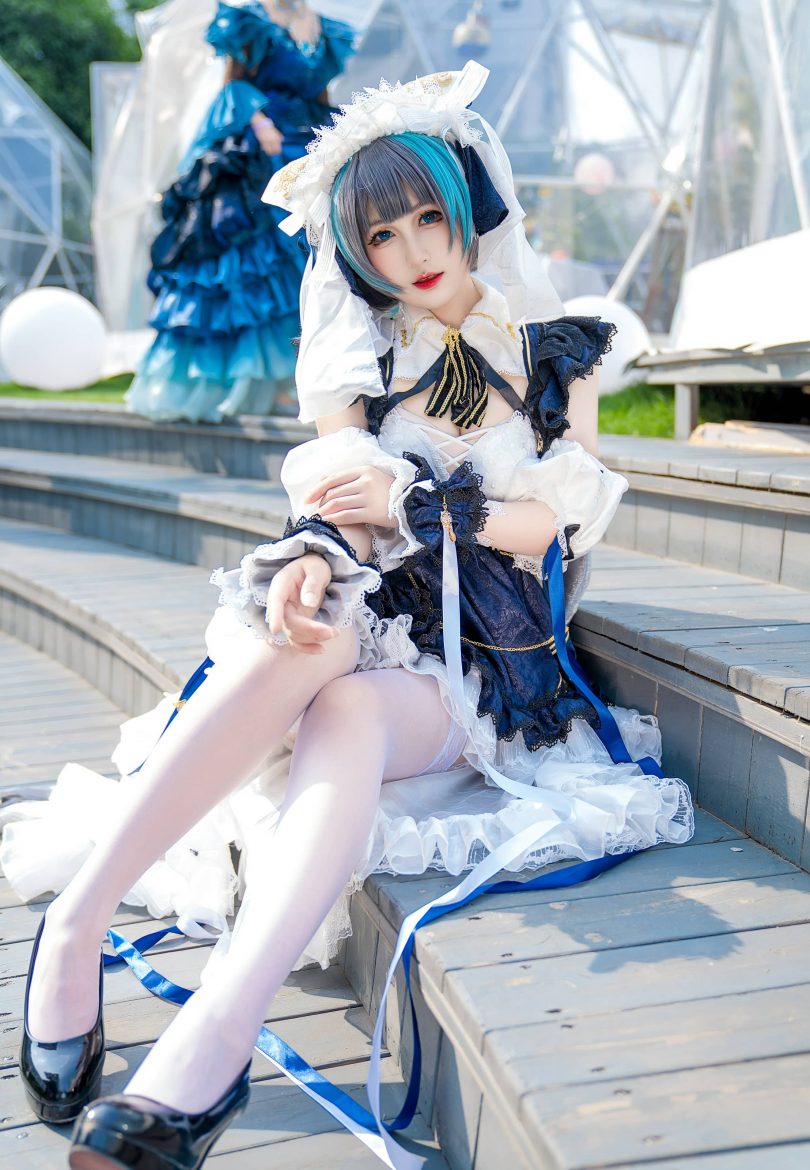 喵喵的喵吖cos柴郡 | 喵喵的喵吖_碧蓝航线·柴郡cos作品 [12P-71MB]