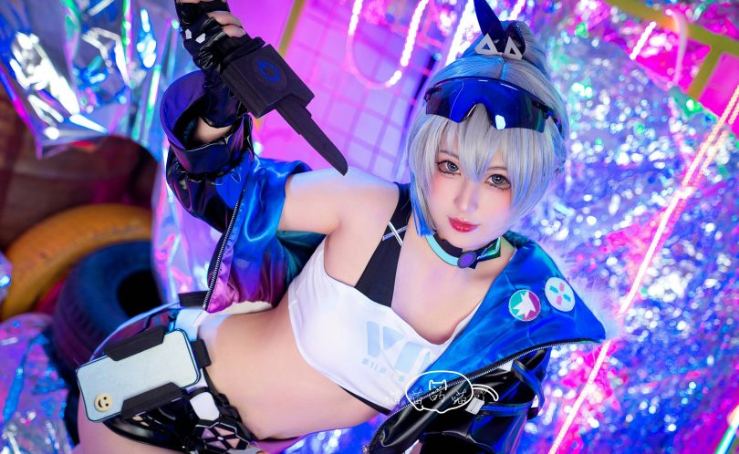 喵喵的喵吖cos银狼 | 喵喵的喵吖_崩坏星穹铁道·银狼cos作品 [12P-104MB]