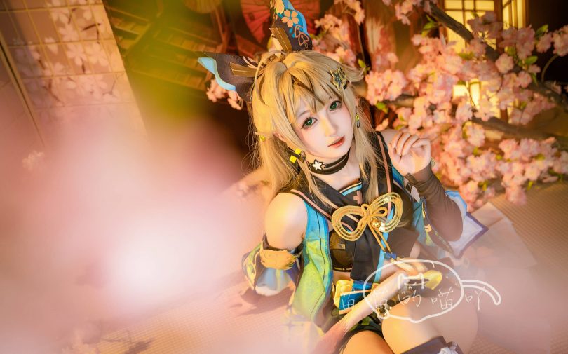 喵喵的喵吖cos绮良良 | 喵喵的喵吖_原神·猫娘绮良良cos作品 [27P-179MB](喵喵的vlog)插图