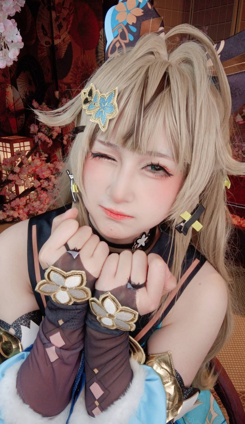 喵喵的喵吖cos绮良良 | 喵喵的喵吖_原神·猫娘绮良良cos作品 [27P-179MB]