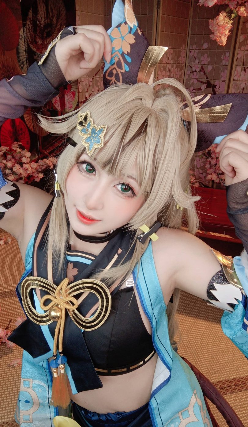 喵喵的喵吖cos绮良良 | 喵喵的喵吖_原神·猫娘绮良良cos作品 [27P-179MB]