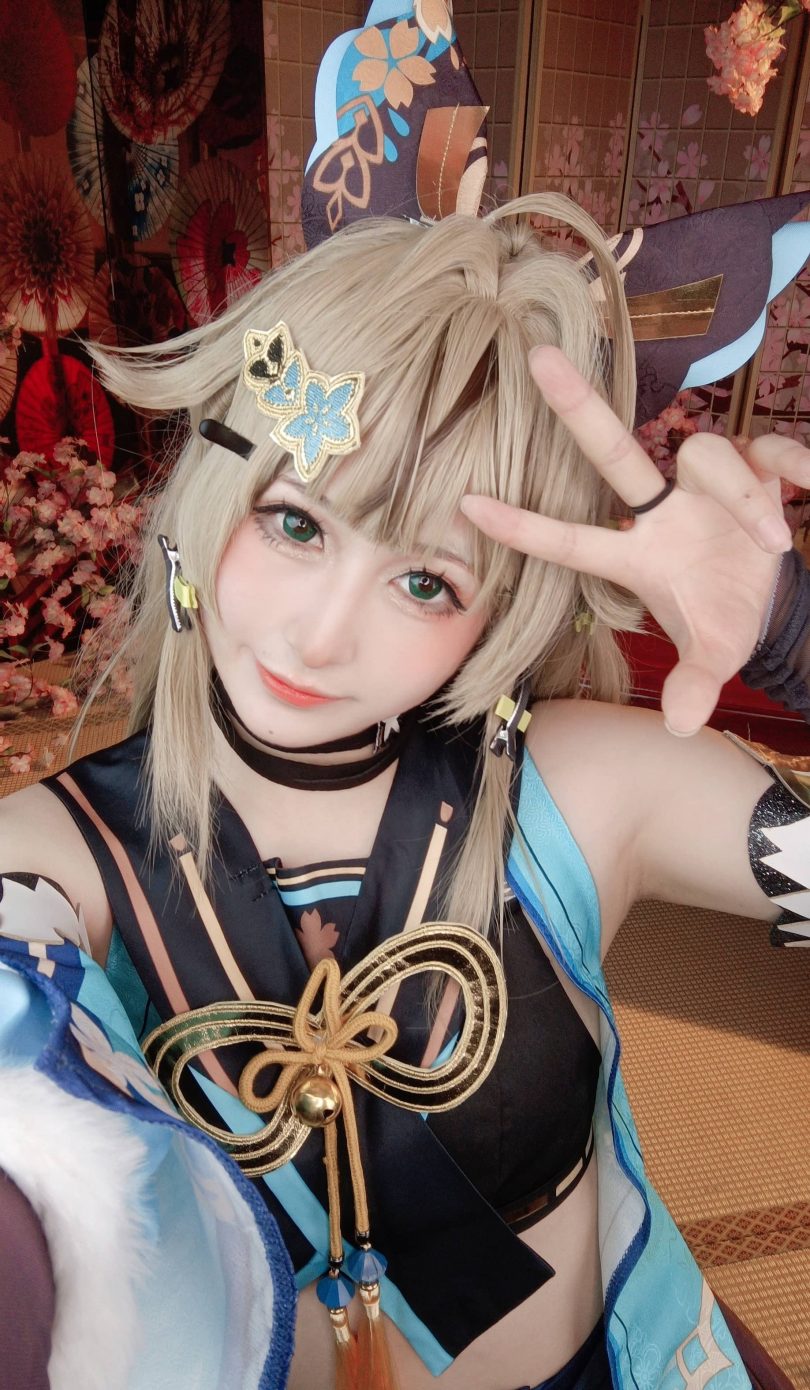 喵喵的喵吖cos绮良良 | 喵喵的喵吖_原神·猫娘绮良良cos作品 [27P-179MB]