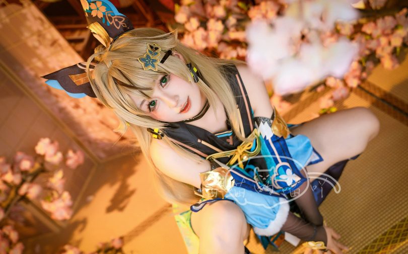 喵喵的喵吖cos绮良良 | 喵喵的喵吖_原神·猫娘绮良良cos作品 [27P-179MB]