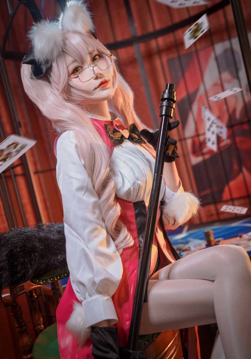 彩芸_Nebula cos高扬斯卡娅 | 彩芸Nebula_FGO·光之高扬斯卡娅cos [15P-25MB]