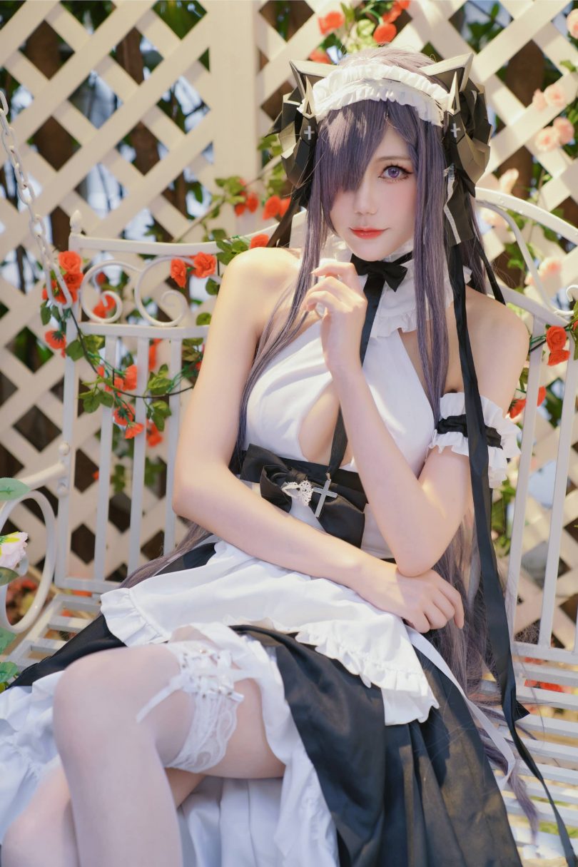 彩芸_Nebula cos女仆 | 彩芸Nebula_碧蓝航线·奥古斯特女仆cos [12P-26MB]