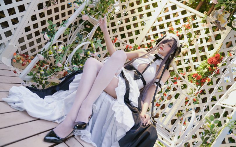 彩芸_Nebula cos女仆 | 彩芸Nebula_碧蓝航线·奥古斯特女仆cos [12P-26MB]