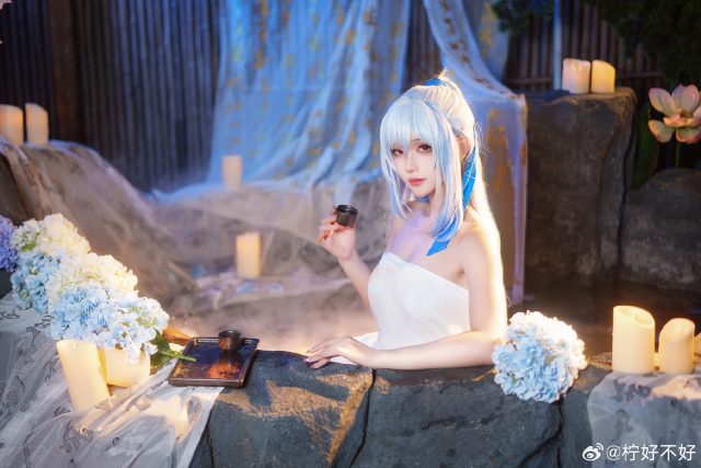 柠好不好化身《星穹铁道》罗浮剑首，展现“浴巾版”镜流的性感魅力插图