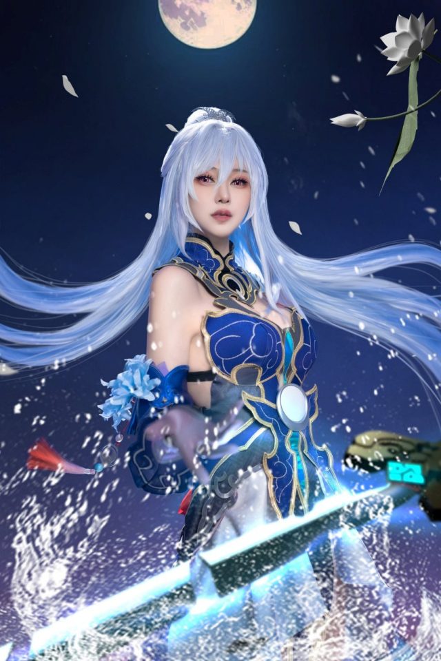 玄子Genko cos《崩坏：星穹铁道》镜流，再现性感酷帅的罗浮剑首(玄子怎么了)插图