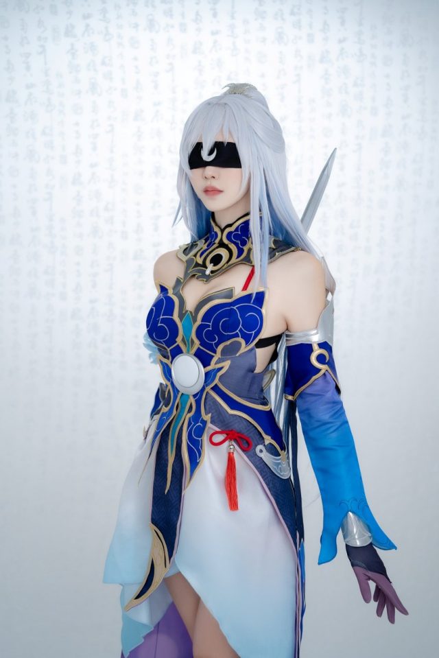 玄子Genko cos《崩坏：星穹铁道》镜流，再现性感酷帅的罗浮剑首(玄子怎么了)插图3