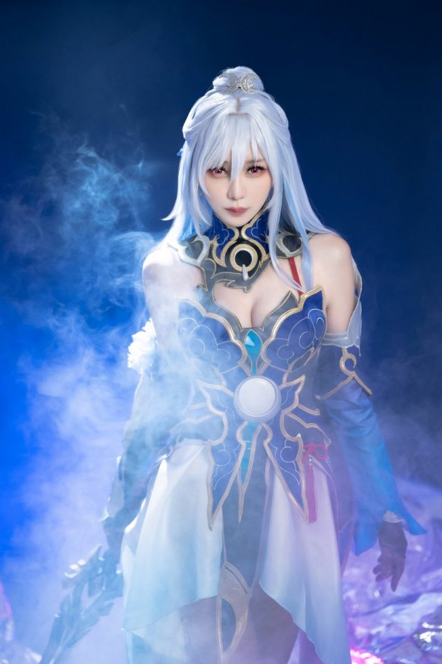 玄子Genko cos《崩坏：星穹铁道》镜流，再现性感酷帅的罗浮剑首(玄子怎么了)插图2