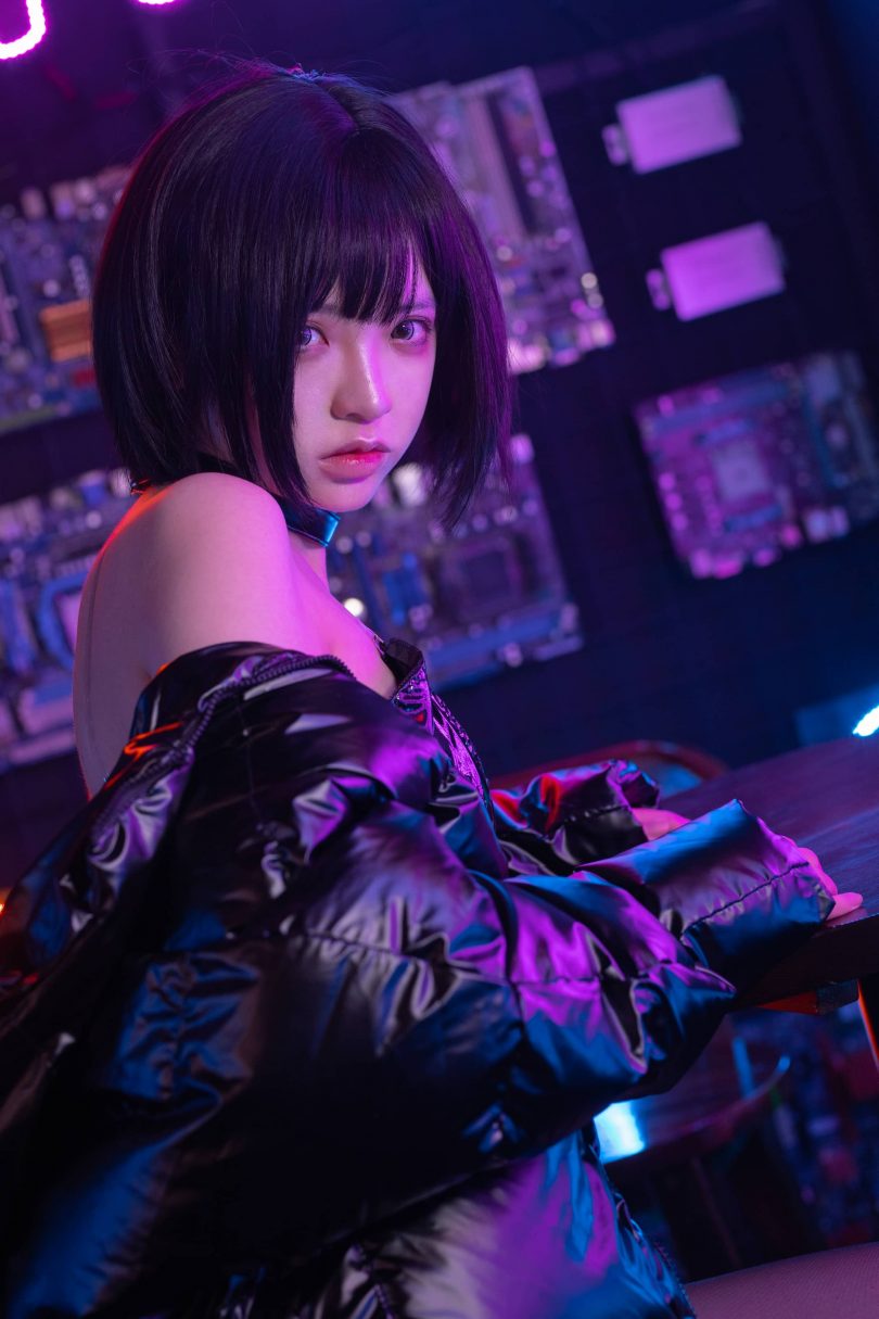 疯猫ss cos赛博少女 | 疯猫ss_赛博朋克·赛博少女cos作品 [40P-832MB]