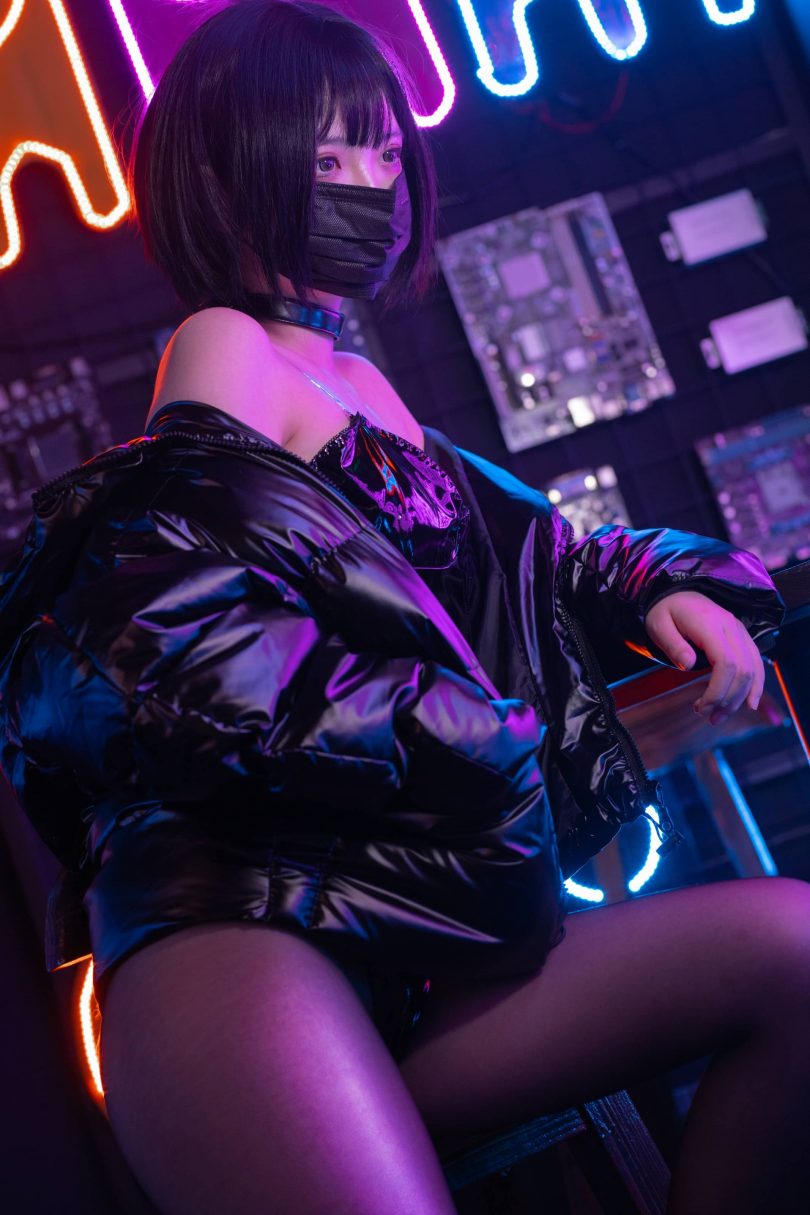 疯猫ss cos赛博少女 | 疯猫ss_赛博朋克·赛博少女cos作品 [40P-832MB]