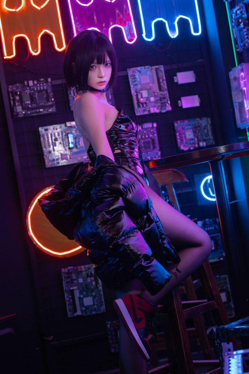 疯猫ss cos赛博少女 | 疯猫ss_赛博朋克·赛博少女cos作品 [40P-832MB]
