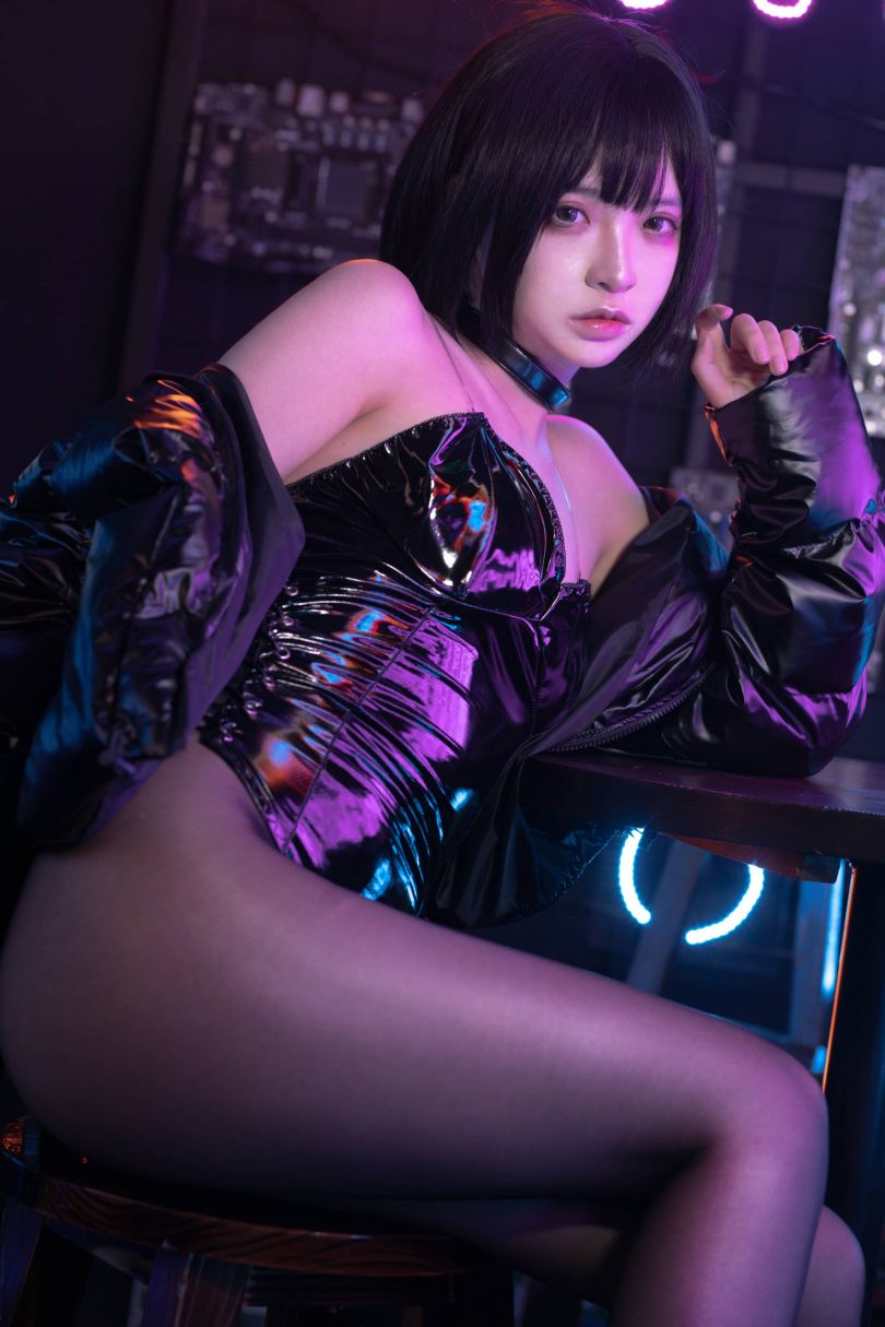 疯猫ss cos赛博少女 | 疯猫ss_赛博朋克·赛博少女cos作品 [40P-832MB]