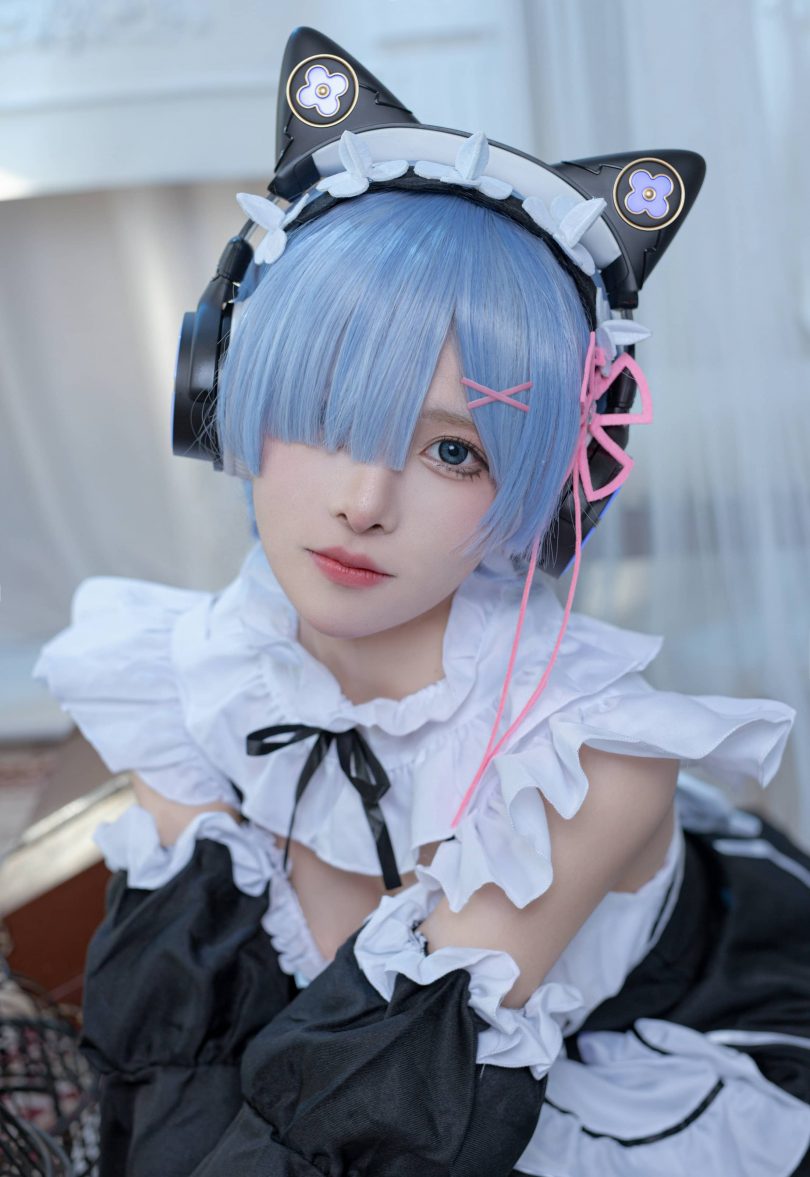 腥味猫罐cos雷姆 | 腥味猫罐_从零开始的异世界生活·雷姆cos [12P-76MB]