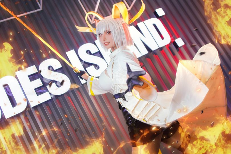 菌烨tako cos卡涅利安 | 菌烨tako_明日方舟·卡涅利安cos [7P-12.57MB]