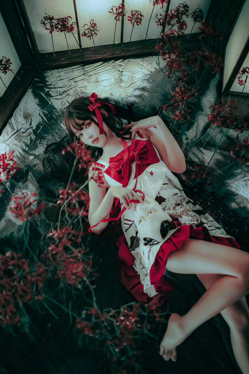 ElyEE子cos图集 | ElyEE子_10月订阅·吊带裙+和服cos作品 [86P 2V-302MB](ezviz)插图
