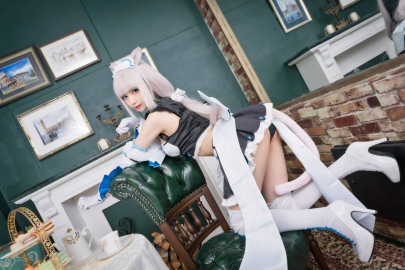 Shika小鹿鹿cos猫娘 | Shika小鹿鹿_猫娘·女仆装cos作品 [9P-65MB](shika小鹿鹿知乎)插图